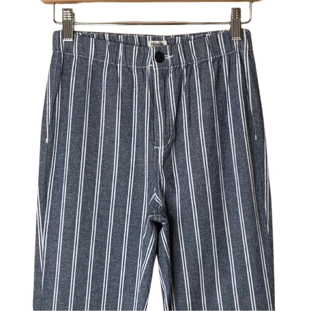 Brandy Melville Blue & White Striped Tilden Pant - Picture 5 of 12